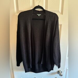 Wild Fable Black Sweater Cartigan